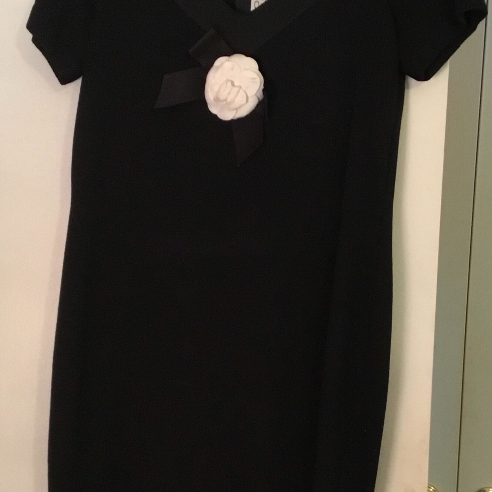 Classic St. John black dress